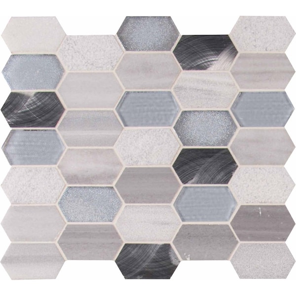 Msi Harlow Picket SAMPLE Multi-Surface Mesh-Mounted Mosaic Tile ZOR-MD-0126-SAM - main